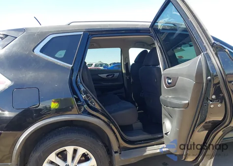 2016 Nissan Rogue Sv из США, поврежденный, VIN KNMAT2MT6GP697218